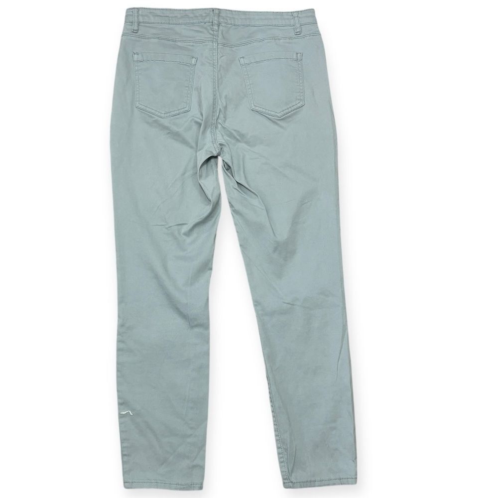 Buffalo David Bitton Daily Mid-Rise Stretch Skinny Ankle Pants 8/29 Light Blue - Picture 2 of 7